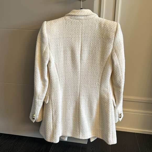 White Tweed Blazer - Picture 3 of 3